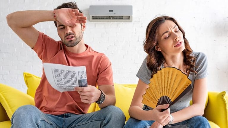 چرا اسپلیت در اوج گرما خنک نمی‌کند؟