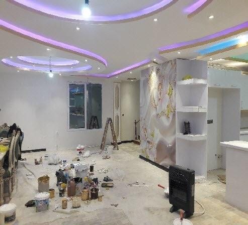 رنگ کاری ساختمان روی تمام سطوح در کرج