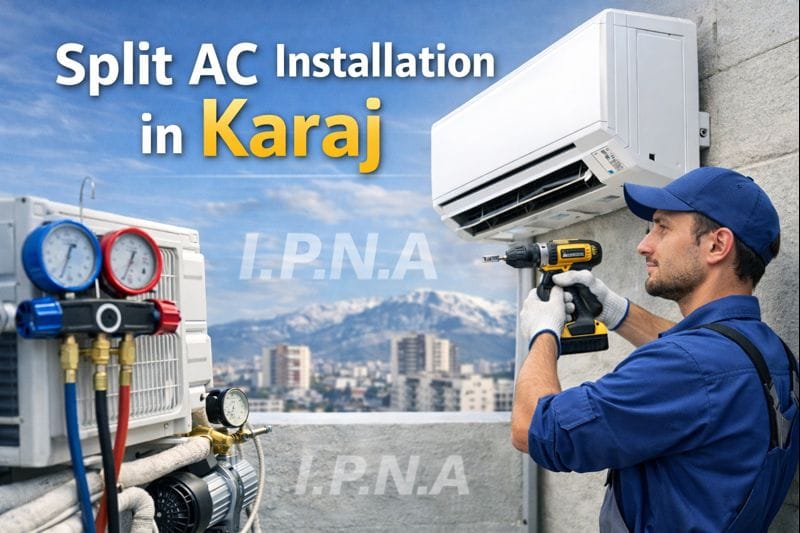 نصب اسپیلت در شهر کرج